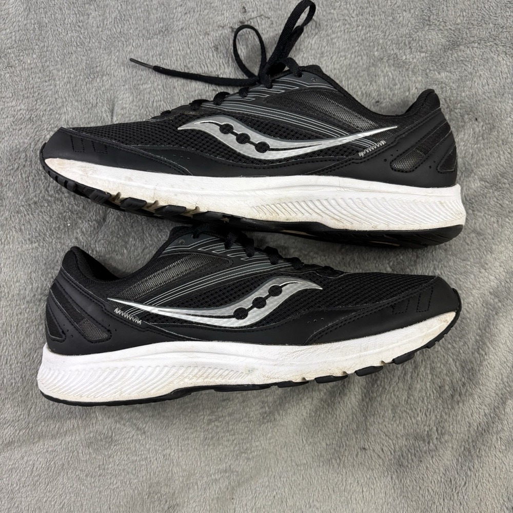 Saucony Sneakers Mens 11.5 Cohesion Black Running Athletic Sport Shoes S20701-05